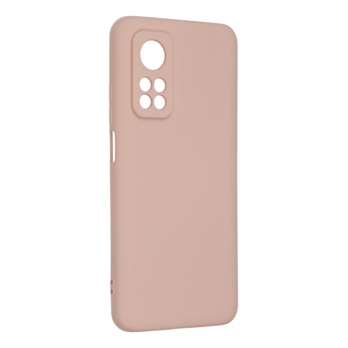 Newface Xiaomi Mi 10T Kılıf Nano içi Kadife Silikon - Pudra Newface Xiaomi Mi 10T Kılıf Nano içi Kadife Silikon - Pudra