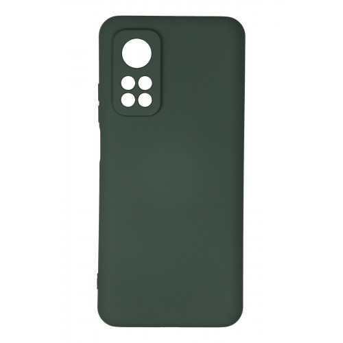 Newface Xiaomi Mi 10T Pro Kılıf Nano içi Kadife Silikon - Koyu Yeşil Newface Xiaomi Mi 10T Pro Kılıf Nano içi Kadife Silikon - Koyu Yeşil