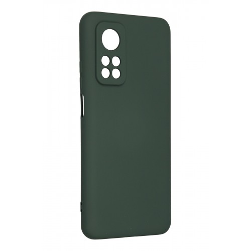 Newface Xiaomi Mi 10T Pro Kılıf Nano içi Kadife Silikon - Koyu Yeşil Newface Xiaomi Mi 10T Pro Kılıf Nano içi Kadife Silikon - Koyu Yeşil
