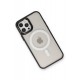 Newface iPhone 12 Pro Max Kılıf Room Magneticsafe Silikon - Siyah Newface iPhone 12 Pro Max Kılıf Room Magneticsafe Silikon - Siyah