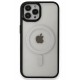 Newface iPhone 13 Pro Max Kılıf Room Magneticsafe Silikon - Siyah Newface iPhone 13 Pro Max Kılıf Room Magneticsafe Silikon - Siyah