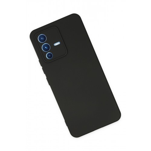 Newface Vivo V23 5G Kılıf Nano içi Kadife Silikon - Siyah Newface Vivo V23 5G Kılıf Nano içi Kadife Silikon - Siyah
