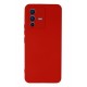 Newface Vivo V23 5G Kılıf Nano içi Kadife Silikon - Kırmızı Newface Vivo V23 5G Kılıf Nano içi Kadife Silikon - Kırmızı