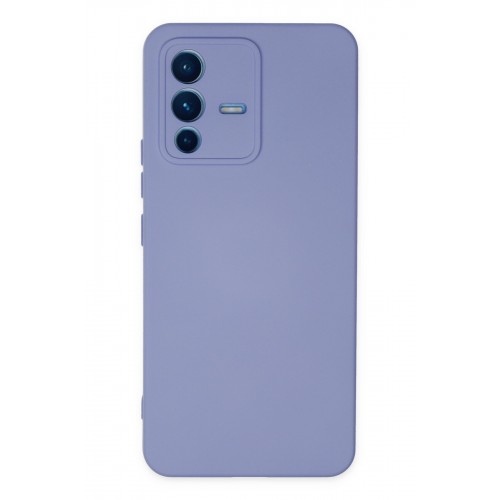 Newface Vivo V23 5G Kılıf Nano içi Kadife Silikon - Lila Newface Vivo V23 5G Kılıf Nano içi Kadife Silikon - Lila