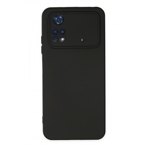 Newface Xiaomi Poco M4 Pro 4G Kılıf Nano içi Kadife Silikon - Siyah Newface Xiaomi Poco M4 Pro 4G Kılıf Nano içi Kadife Silikon - Siyah