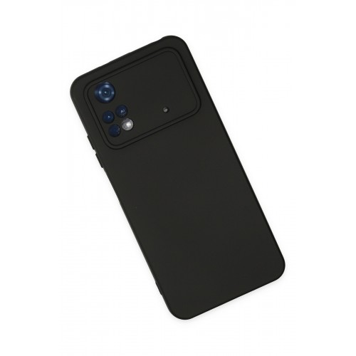 Newface Xiaomi Poco M4 Pro 4G Kılıf Nano içi Kadife Silikon - Siyah Newface Xiaomi Poco M4 Pro 4G Kılıf Nano içi Kadife Silikon - Siyah