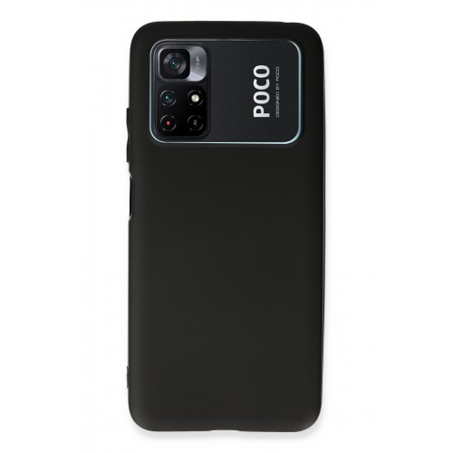 Newface Xiaomi Poco M4 Pro 4G Kılıf First Silikon - Siyah Newface Xiaomi Poco M4 Pro 4G Kılıf First Silikon - Siyah