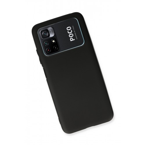 Newface Xiaomi Poco M4 Pro 4G Kılıf First Silikon - Siyah Newface Xiaomi Poco M4 Pro 4G Kılıf First Silikon - Siyah