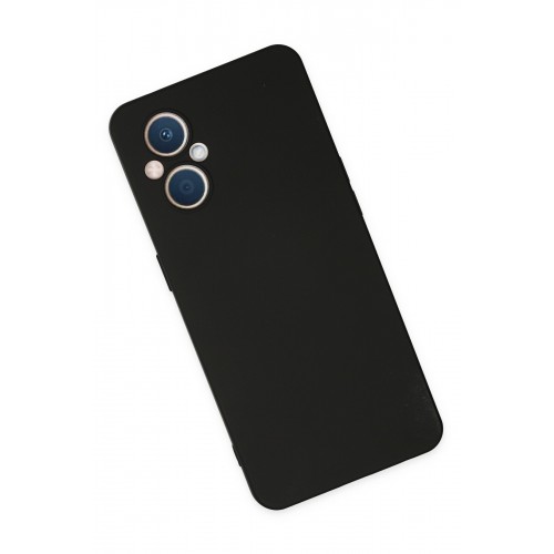 Newface Oppo Reno 7 Lite Kılıf Nano içi Kadife Silikon - Siyah Newface Oppo Reno 7 Lite Kılıf Nano içi Kadife Silikon - Siyah