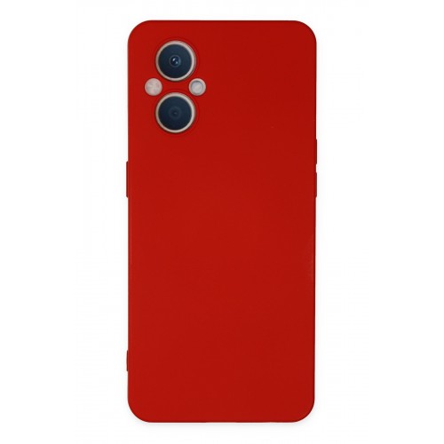 Newface Oppo Reno 7 Lite Kılıf Nano içi Kadife Silikon - Kırmızı Newface Oppo Reno 7 Lite Kılıf Nano içi Kadife Silikon - Kırmızı