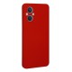 Newface Oppo Reno 7 Lite Kılıf Nano içi Kadife Silikon - Kırmızı Newface Oppo Reno 7 Lite Kılıf Nano içi Kadife Silikon - Kırmızı