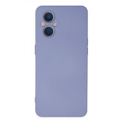 Newface Oppo Reno 7 Lite Kılıf Nano içi Kadife Silikon - Lila Newface Oppo Reno 7 Lite Kılıf Nano içi Kadife Silikon - Lila