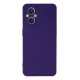 Newface Oppo Reno 7 Lite Kılıf Nano içi Kadife Silikon - Mor Newface Oppo Reno 7 Lite Kılıf Nano içi Kadife Silikon - Mor