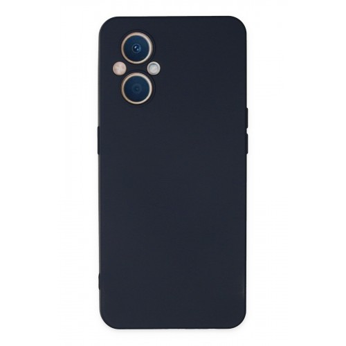 Newface Oppo Reno 7 Lite Kılıf Nano içi Kadife Silikon - Lacivert Newface Oppo Reno 7 Lite Kılıf Nano içi Kadife Silikon - Lacivert