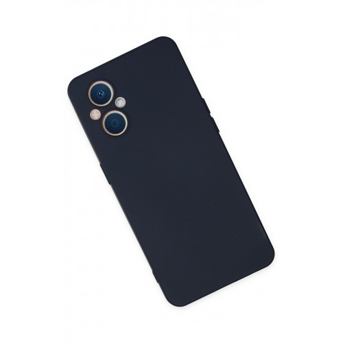 Newface Oppo Reno 7 Lite Kılıf Nano içi Kadife Silikon - Lacivert Newface Oppo Reno 7 Lite Kılıf Nano içi Kadife Silikon - Lacivert