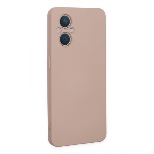 Newface Oppo Reno 7 Lite Kılıf Nano içi Kadife Silikon - Pudra Newface Oppo Reno 7 Lite Kılıf Nano içi Kadife Silikon - Pudra