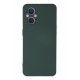 Newface Oppo Reno 7 Lite Kılıf Nano içi Kadife Silikon - Koyu Yeşil Newface Oppo Reno 7 Lite Kılıf Nano içi Kadife Silikon - Koyu Yeşil