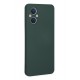 Newface Oppo Reno 7 Lite Kılıf Nano içi Kadife Silikon - Koyu Yeşil Newface Oppo Reno 7 Lite Kılıf Nano içi Kadife Silikon - Koyu Yeşil