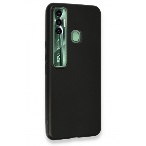 Newface Tecno Spark 7 Pro Kılıf First Silikon - Siyah Newface Tecno Spark 7 Pro Kılıf First Silikon - Siyah