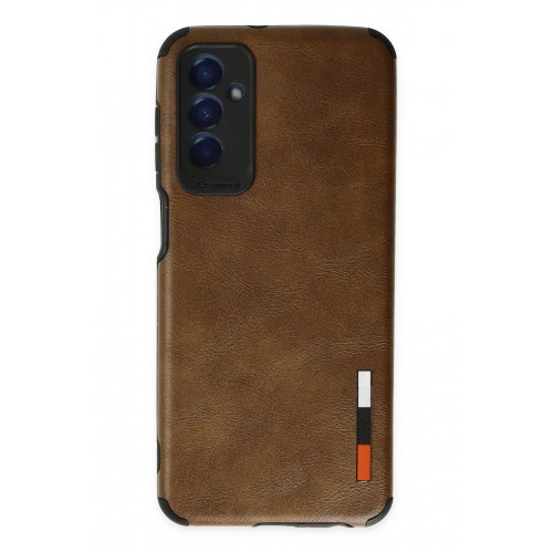 Newface Samsung Galaxy M23 Kılıf Loop Deri Silikon - Kahverengi Newface Samsung Galaxy M23 Kılıf Loop Deri Silikon - Kahverengi