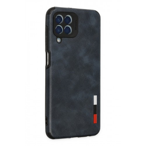 Newface Samsung Galaxy M33 Kılıf Loop Deri Silikon - Lacivert Newface Samsung Galaxy M33 Kılıf Loop Deri Silikon - Lacivert