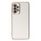 Newface Samsung Galaxy A33 5G Kılıf Volet Silikon - Beyaz