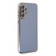Newface Samsung Galaxy A33 5G Kılıf Volet Silikon - Mavi