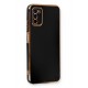 Newface Samsung Galaxy A03S Kılıf Volet Silikon - Siyah