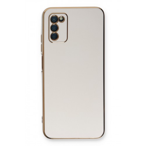 Newface Samsung Galaxy A03S Kılıf Volet Silikon - Beyaz Newface Samsung Galaxy A03S Kılıf Volet Silikon - Beyaz