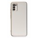 Newface Samsung Galaxy A03S Kılıf Volet Silikon - Beyaz Newface Samsung Galaxy A03S Kılıf Volet Silikon - Beyaz