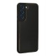 Newface Samsung Galaxy S22 Plus Kılıf Coco Deri Silikon Kapak - Siyah Newface Samsung Galaxy S22 Plus Kılıf Coco Deri Silikon Kapak - Siyah