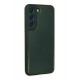 Newface Samsung Galaxy S22 Plus Kılıf Coco Deri Silikon Kapak - Yeşil Newface Samsung Galaxy S22 Plus Kılıf Coco Deri Silikon Kapak - Yeşil