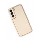 Newface Samsung Galaxy S22 Plus Kılıf Coco Deri Silikon Kapak - Gold Newface Samsung Galaxy S22 Plus Kılıf Coco Deri Silikon Kapak - Gold