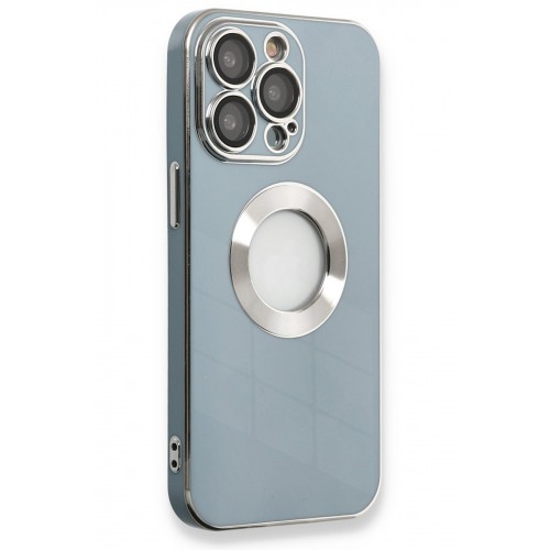 Newface iPhone 13 Pro Max Kılıf Store Silikon - Sierra Blue Newface iPhone 13 Pro Max Kılıf Store Silikon - Sierra Blue