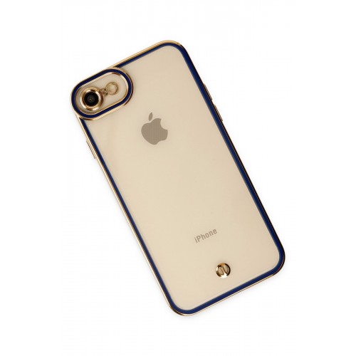 Newface iPhone 8 Kılıf Liva Lens Silikon - Mavi Newface iPhone 8 Kılıf Liva Lens Silikon - Mavi