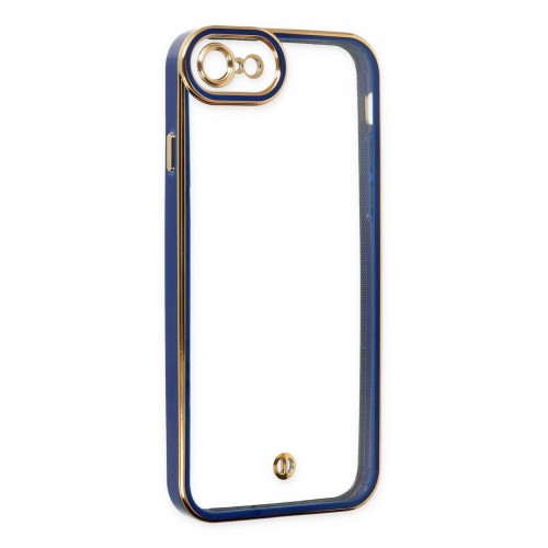 Newface iPhone 8 Kılıf Liva Lens Silikon - Mavi Newface iPhone 8 Kılıf Liva Lens Silikon - Mavi