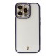 Newface iPhone 13 Pro Kılıf Liva Lens Silikon - Mavi Newface iPhone 13 Pro Kılıf Liva Lens Silikon - Mavi