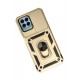 Newface Samsung Galaxy M33 Kılıf Pars Lens Yüzüklü Silikon - Gold Newface Samsung Galaxy M33 Kılıf Pars Lens Yüzüklü Silikon - Gold