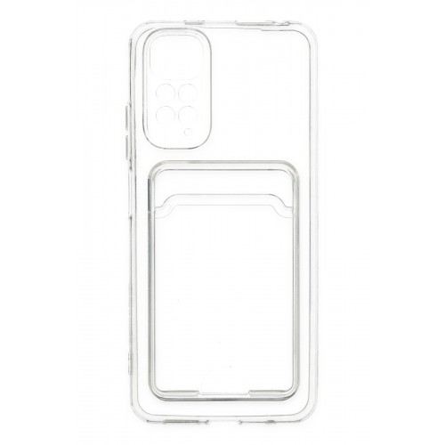Newface Xiaomi Redmi Note 11 Kılıf Kart Şeffaf Silikon - Şeffaf Newface Xiaomi Redmi Note 11 Kılıf Kart Şeffaf Silikon - Şeffaf
