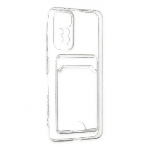 Newface Xiaomi Redmi Note 11S Kılıf Kart Şeffaf Silikon - Şeffaf Newface Xiaomi Redmi Note 11S Kılıf Kart Şeffaf Silikon - Şeffaf