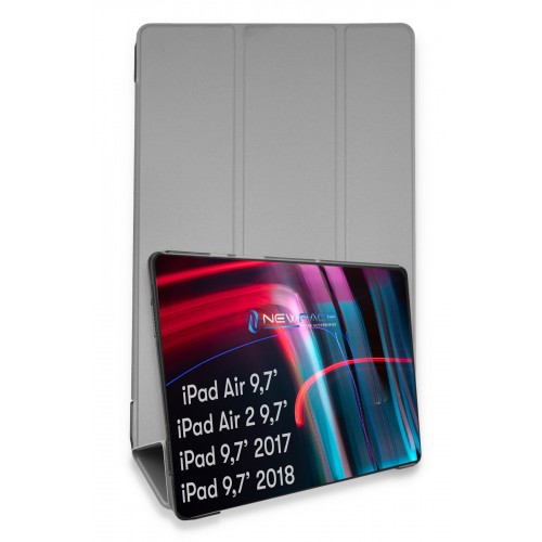 Newface iPad Air 2 9.7 Kılıf Tablet Smart Kılıf - Gri Newface iPad Air 2 9.7 Kılıf Tablet Smart Kılıf - Gri