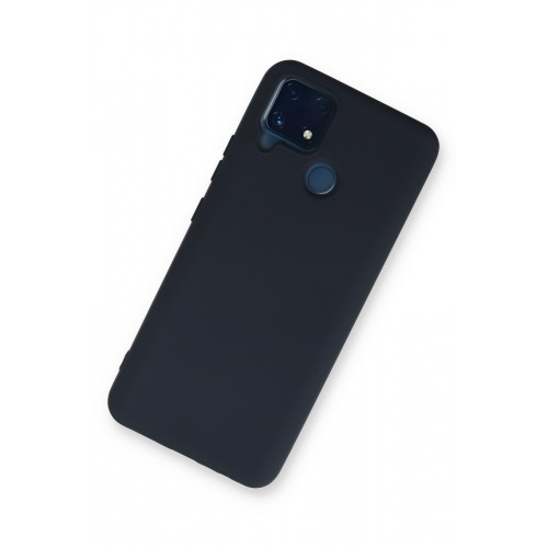 Newface Realme C25 Kılıf Nano içi Kadife Silikon - Lacivert Newface Realme C25 Kılıf Nano içi Kadife Silikon - Lacivert