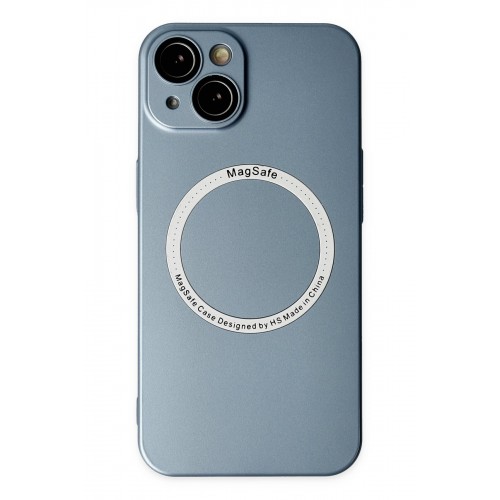 Newface iPhone 13 Kılıf Jack Magneticsafe Lens Silikon - Sierra Blue Newface iPhone 13 Kılıf Jack Magneticsafe Lens Silikon - Sierra Blue