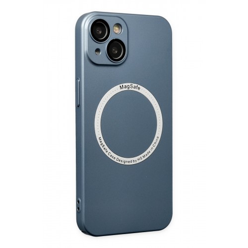 Newface iPhone 13 Kılıf Jack Magneticsafe Lens Silikon - Sierra Blue Newface iPhone 13 Kılıf Jack Magneticsafe Lens Silikon - Sierra Blue