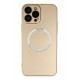 Newface iPhone 13 Pro Kılıf Jack Magneticsafe Lens Silikon - Gold Newface iPhone 13 Pro Kılıf Jack Magneticsafe Lens Silikon - Gold