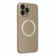Newface iPhone 13 Pro Max Kılıf Jack Magneticsafe Lens Silikon - Gold Newface iPhone 13 Pro Max Kılıf Jack Magneticsafe Lens Silikon - Gold