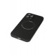 Newface iPhone 12 Pro Max Kılıf Jack Magneticsafe Lens Silikon - Siyah Newface iPhone 12 Pro Max Kılıf Jack Magneticsafe Lens Silikon - Siyah