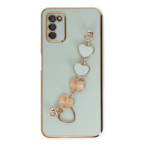 Newface Samsung Galaxy A03S Kılıf Esila Silikon - Su Yeşili Newface Samsung Galaxy A03S Kılıf Esila Silikon - Su Yeşili