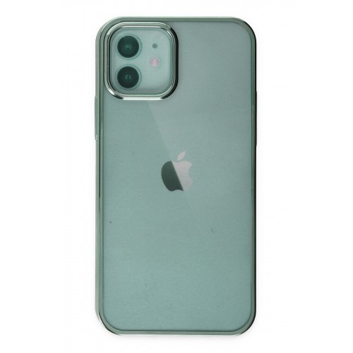 Newface iPhone 12 Kılıf Element Silikon - Yeşil Newface iPhone 12 Kılıf Element Silikon - Yeşil