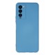 Newface Tecno Camon 18 Kılıf Nano içi Kadife Silikon - Mavi Newface Tecno Camon 18 Kılıf Nano içi Kadife Silikon - Mavi
